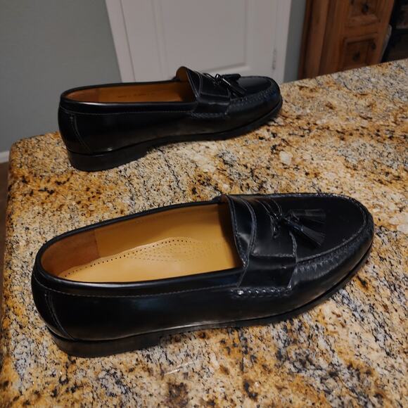 Cole Haan Black Leather Loafers Men's 11 ID 3E 03506 U J14 - Picture 5 of 12